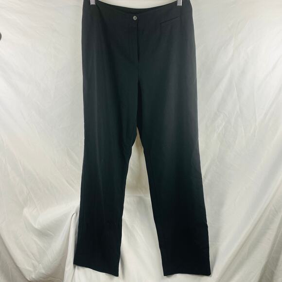 J. Jill Stretch Wool High Rise Trousers Career Business Work Bootcut Pants Sz 10 - Picture 1 of 5